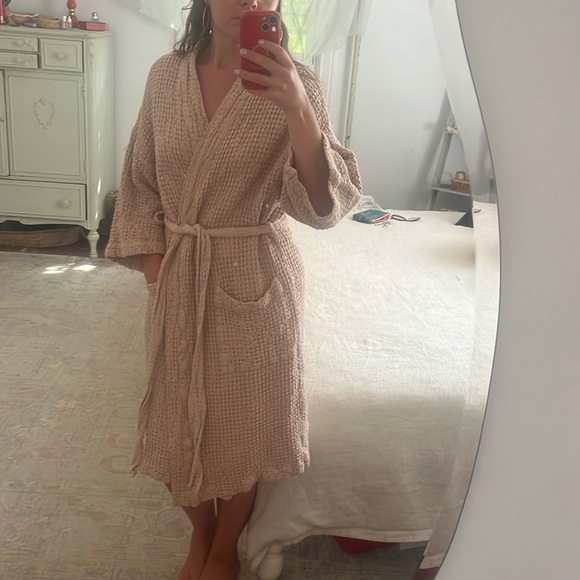 Magic Linen Robe- S/M - Picture 4 of 9